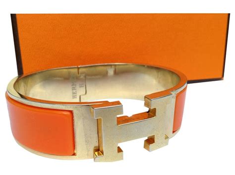 bracciale hermès donna arancione